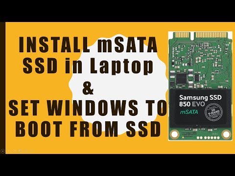 3/5: How to Install mSATA SSD in HP Envy Notebook PC | Samsung 850 EVO mSATA 250GB SSD