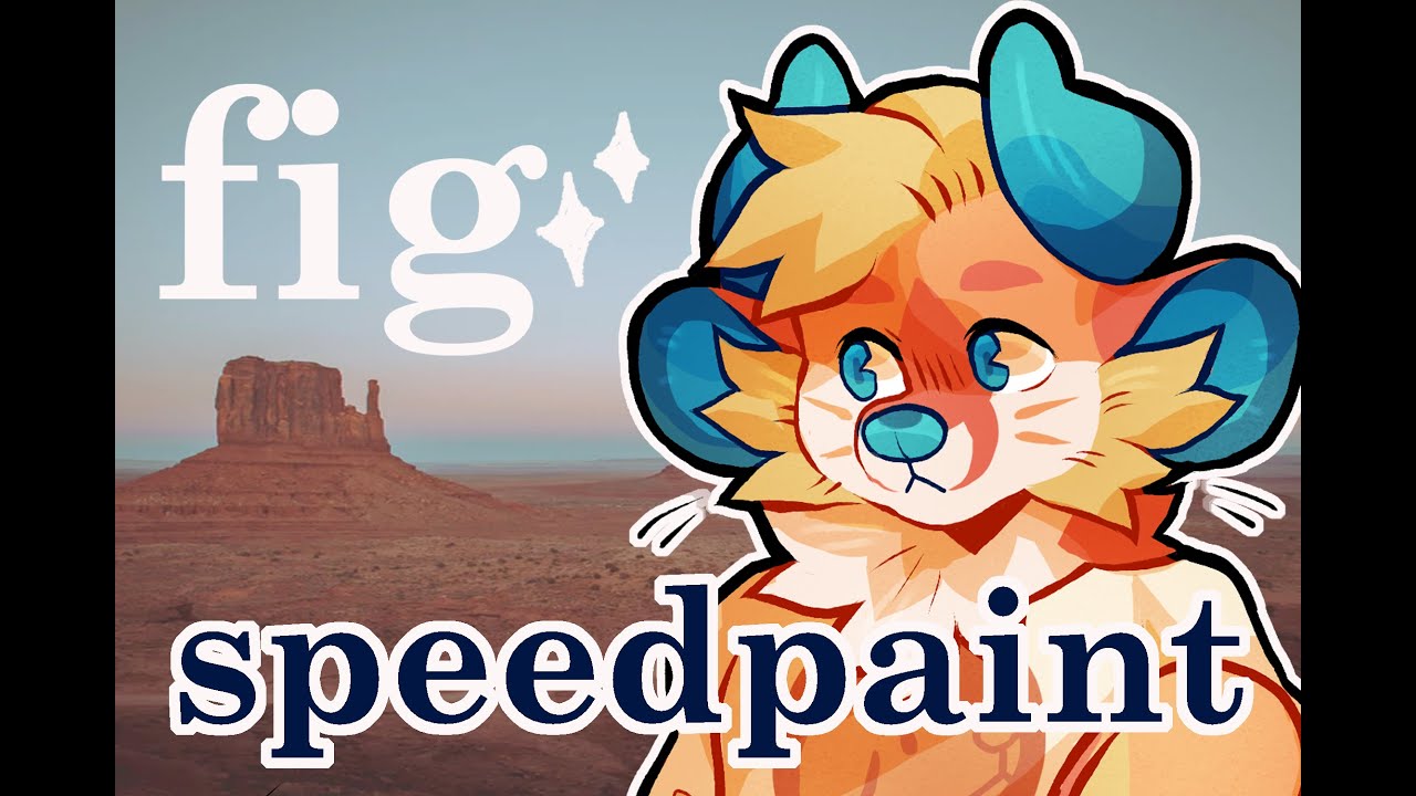 FIG ][ FURSONA SPEEDPAINT