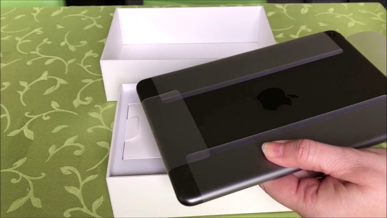 Apple iPad mini 5 Space Grey 64GB unboxing - YouTube