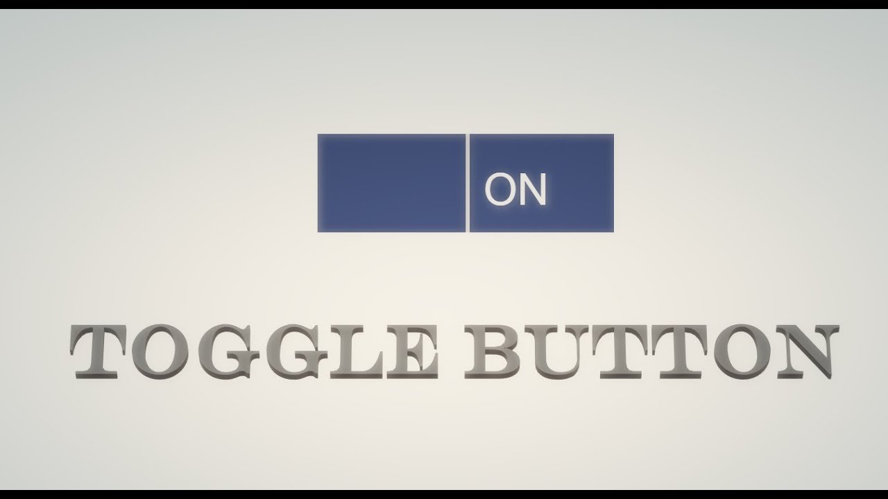 How to create Toggle Switch Button Using Only HTML & CSS ...
