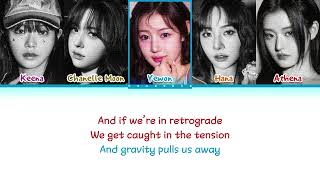 FIFTY FIFTY Starry Night _English Ver._ Lyrics _Color Coded Lyrics__1080p