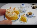 Mini food #123 『Carrot Cake 人参のケーキ』How to make Miniature food (edible) Tiny food ASMR ミニチュア料理