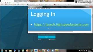 How to log in to Lightspeed Systems