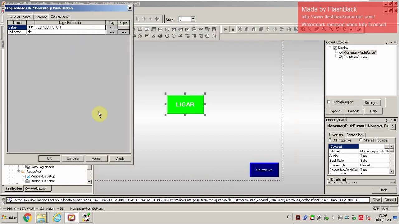FactoryTalk View ME - Inserindo Offline TAGS do RSLogix5000