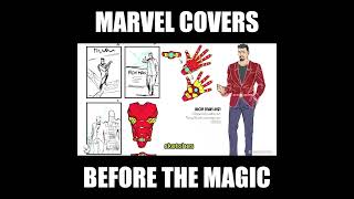 320+ Page Marvel Hardcover Art Book