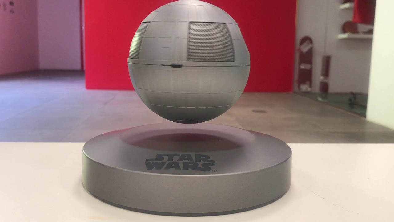 Star Wars altavoz levitador Estrella de la Muerte - YouTube
