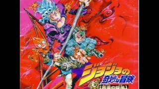 Jojos Bizarre Adventure - Ougon No Kaze Ost - Polnareff Theme