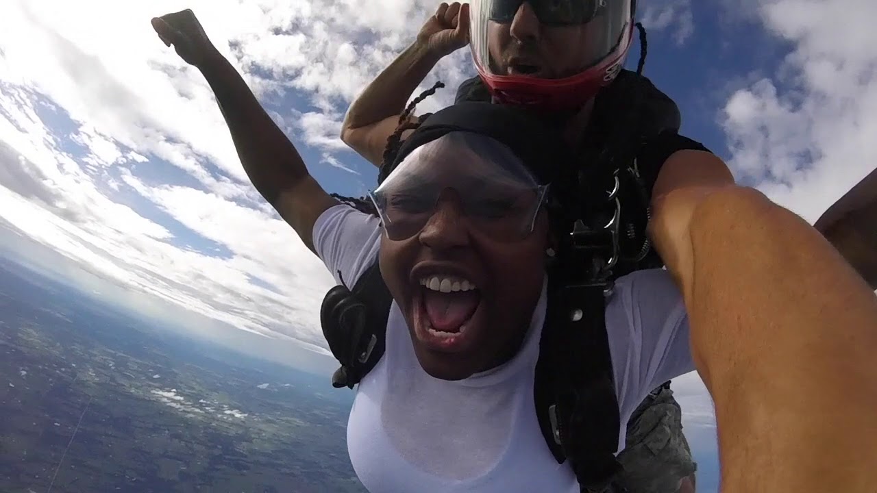 Tandem Skydive | Endia From Detroit Michigan