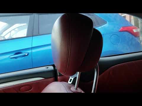 Как отстреливают подголовники при ДТП. Как убрать обратно? | W209 Neck-Pro headrest reset