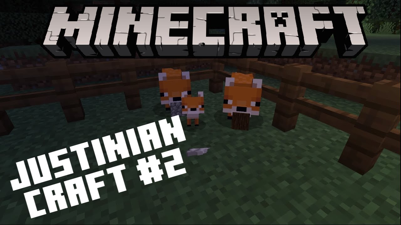 WE GOT FOXES! | Justinian Craft (Minecraft) - YouTube