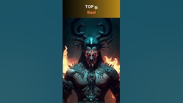 Top 10 Con Quỷ Nổi Tiếng Địa Ngục – Những Sinh Vật Kinh Hoàng Nhất!