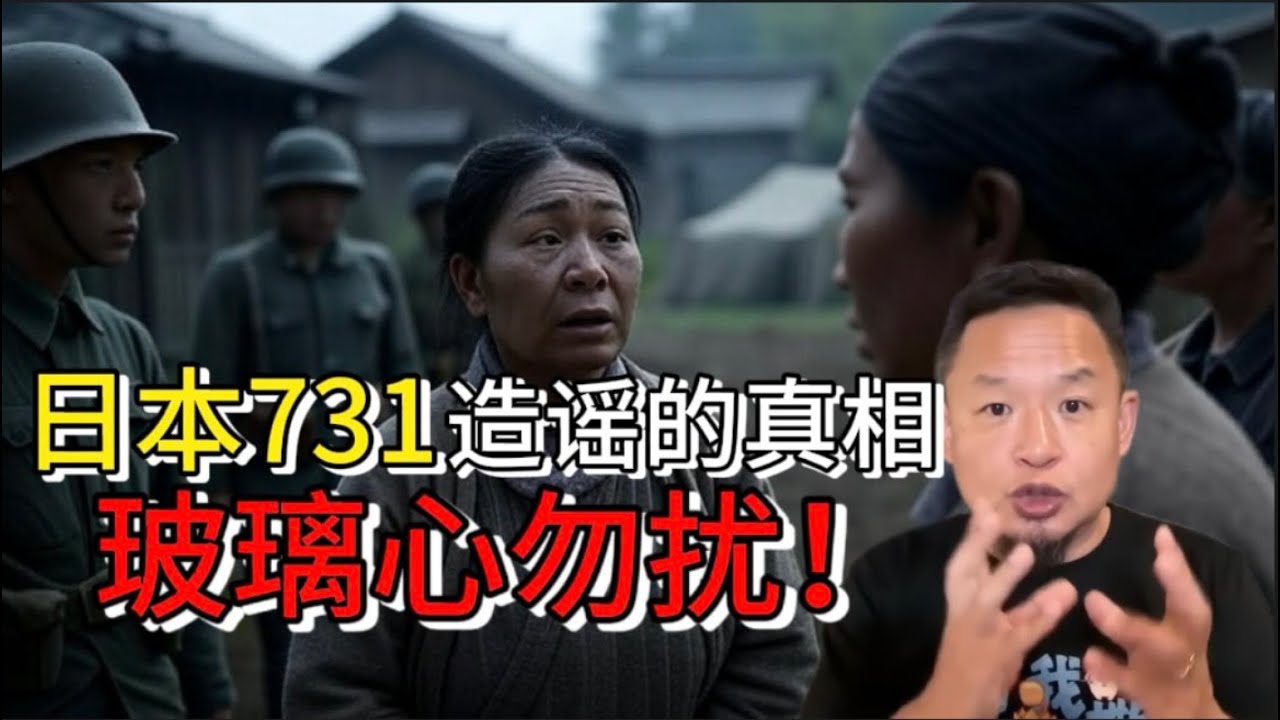 玻璃心勿扰：日本731部队的真相！｜没文化的底层百姓造谣能力有多强？#老王来了 #中共 #政治 #历史 #731 #日军 #抗日 #蒋介石 #林彪 #真相
