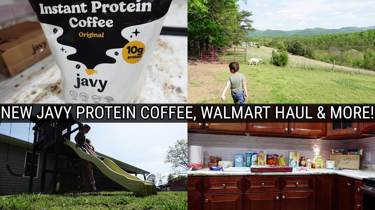 NEW JAVY PROTEIN COFFEE, WALMART HAUL & MORE DAY IN THE LIFE! YouTube