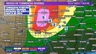 LIVE RADAR: Tracking rare level 5 'high risk' severe weather in Oklahoma