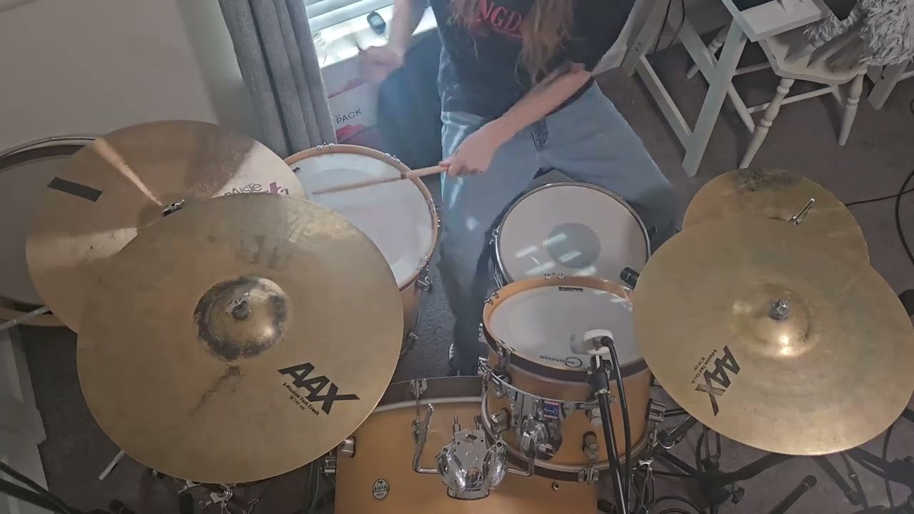 you can't eat cats kevin - Mom Jeans (Drum Cover)