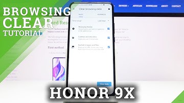 How to Erase Browser Data on Honor 9X –  Delete Cookies / History / Wipe Cache
