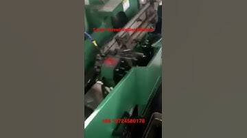 Taiwan Brand Full automatic highspeed Screw Thread Rolling Machine Making Drywall screw product line