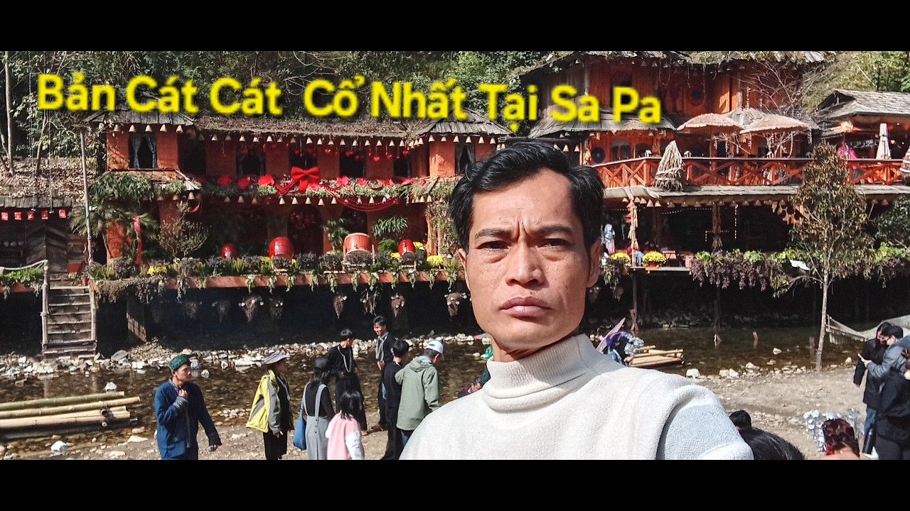 Vào Bản Cát Cát. Sa Pa. Tình Cờ gặp cháu bé 5 tuổi nói tiếng Anh quá thành thạo