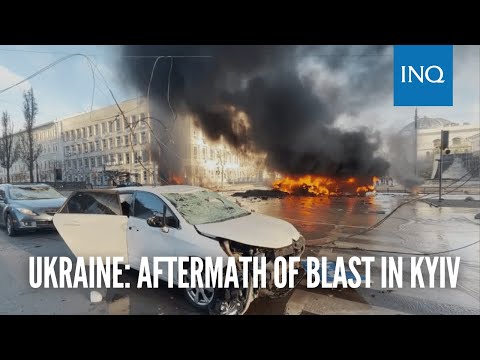 Explosions rock Kyiv after Putin accuses Ukraine of attack on bridge