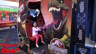 Jurassic Park Arcade Game Playtime w/ Hulyan and Maya! + More Arcade Games!!