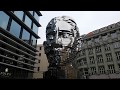 Moving chrome head - Prague