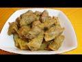 Голубцы с каштанами Азербайджанская кухня Şabalıdlı kələm dolması Cabbage rolls with chestnuts