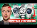 Vous ne devez pas investir dans les montres  la raction dun expert