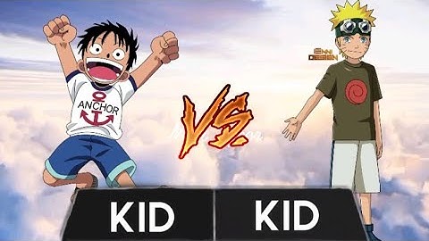 Luffy vs Naruto - All forms