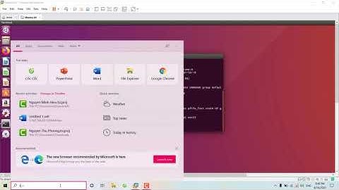 Cài đặt dịch vụ Samba trên Ubuntu để chia sẻ tài nguyên trong mạng nội bộ