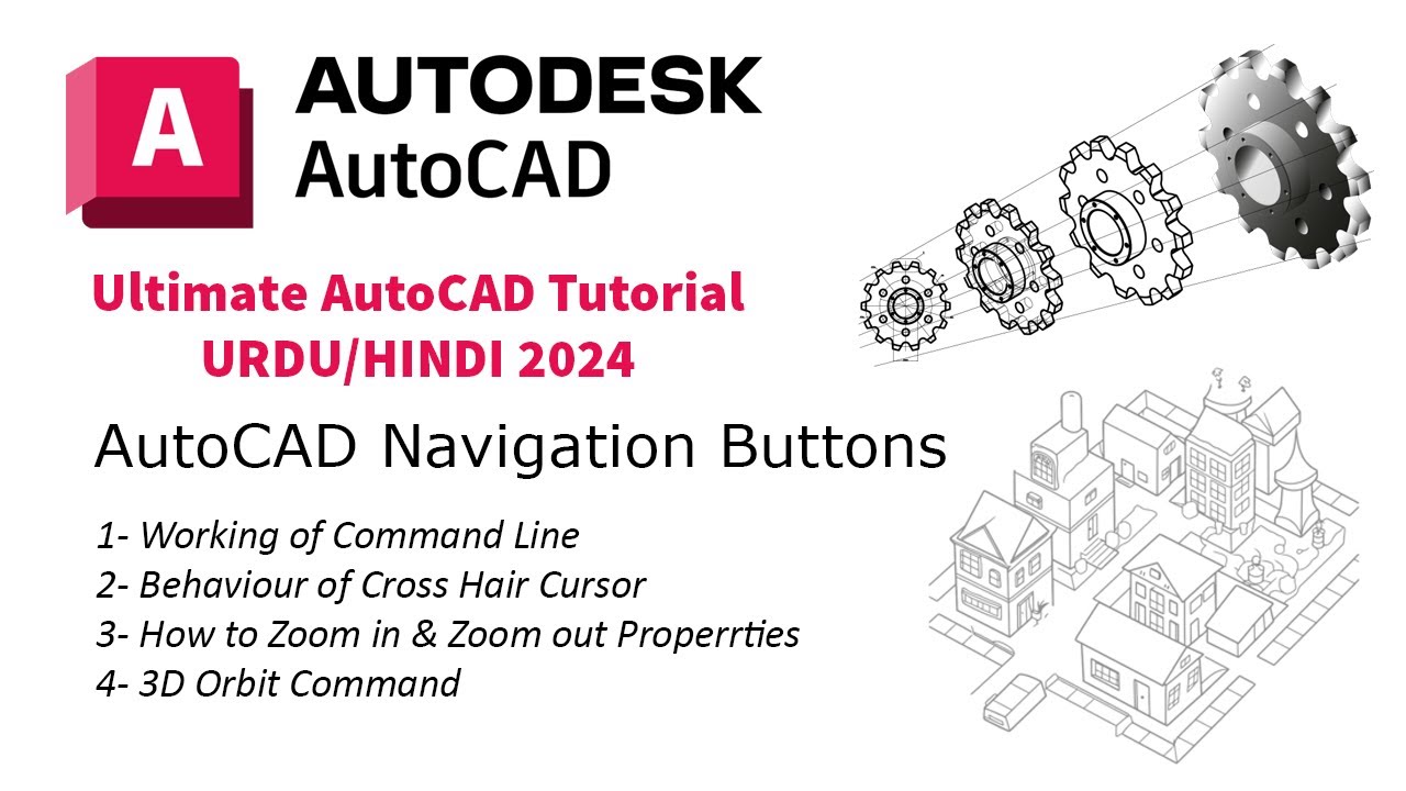 App Button Autocad Learn About AutoCAD Navigation Buttons - Ultimate AutoCAD Tutorials ...