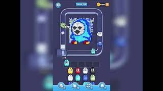 Pixel Flow Level 158 Walkthrough Solution 