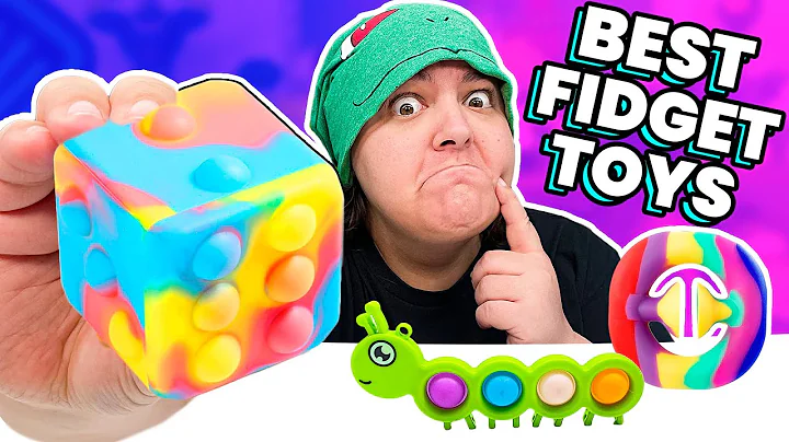 Trying Best TikTok Fidget Toys Mystery Box