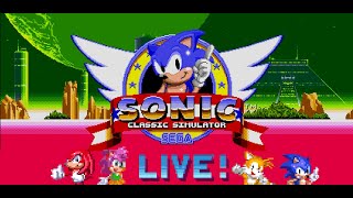Playing Classic Sonic Simulator V13 [TEST SERVER] LIVE 🔴