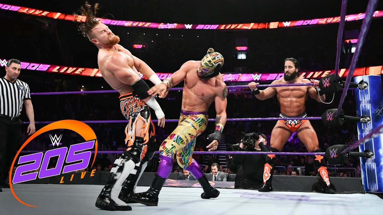 Kalisto &amp; Lince Dorado vs. Tony Nese &amp; Buddy Murphy: WWE 205 Live, Aug. 7, 2018