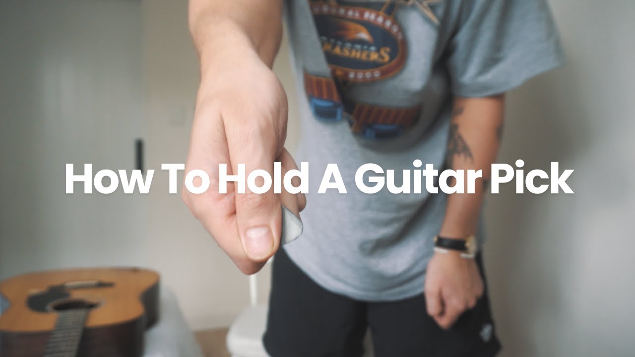The BEST Way To Hold A Guitar Pick PRO Guitarist Explains YouTube