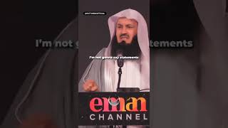 If you pray 5 times a day. Don't listen to me - Mufti Menk