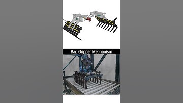 Bag Gripper mechanism #mechanic #mechanism #gripper #3ddesign