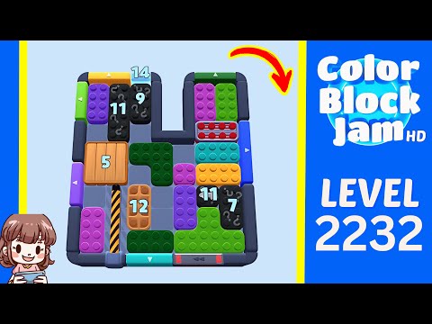 Color Block Jam Level 2232 walkthrough video preview