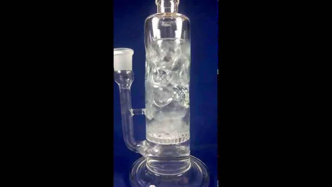 "Swiss Cheese" Honeycomb Water Pipe Water Test