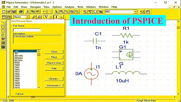 Introduction To PSPICE | লেকচার ০১