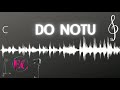 DO NOTU DO PİANO NOTU C 