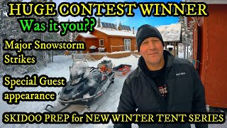 ❄️MAJOR Snowstorm❄️ 👉MAJOR BLUETTI CONTEST WINNER ANNOUNCEMENT👈 SKIDOO PREP 🤵Special Guest Arrives🤵 by Chuck Porter - Everything Outdoors 8,542 views 4 months ago 10 minutes, 45 seconds