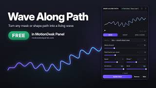Wave Along Path — Free After Effects Tool for Animated Waves