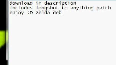 zelda debug rom direct download updated weekly :D