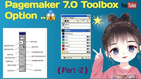 How to use😱 Toolbox in Adobe Pagemaker 7.0 || in Hindi Totorial (Part -2)
