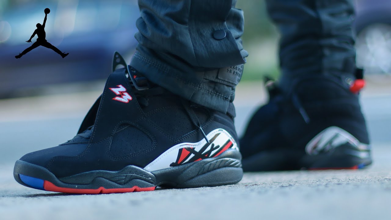 AIR JORDAN 8 RETRO "PLAYOFFS" 2023 | REVIEW, SIZING, & ON-FOOT - YouTube