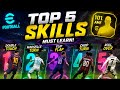 Top 5 Dribbling Skills in eFootball 2026 🥶 #efootball2026