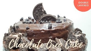 Double Layer Chocolate Oreo Cake Bakeoff