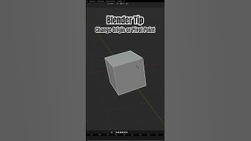 Blender Tip for Beginners, Adjusting the Origin #blender3d #3d #blender