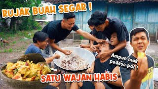 Rujak Pedas Satu Wajan Langsung Habis L Tim Super Tepar Semua 